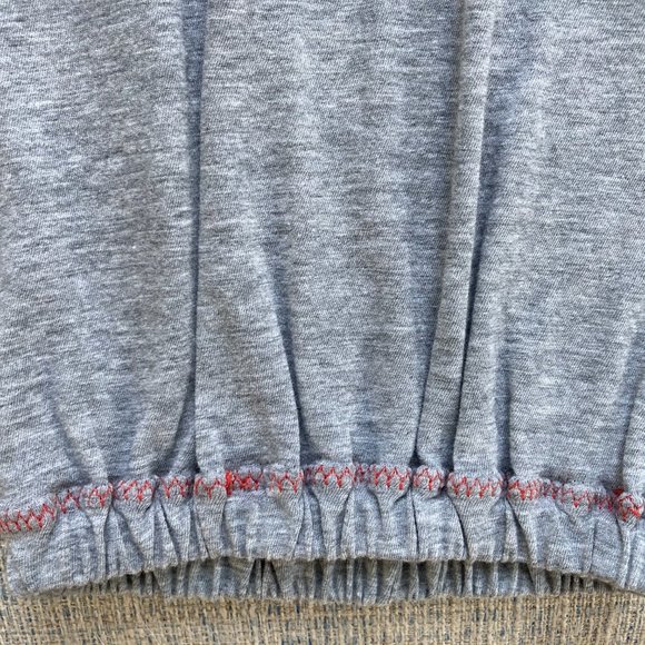 Carthage College handmade upcycled t-shirt newborn gown infant sleep sack - Picture 5 of 9